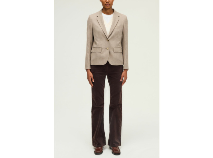 Veste de tailleur à fines rayures - NORINA