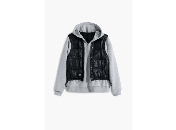 Sweat Zippé En Maille – Femme