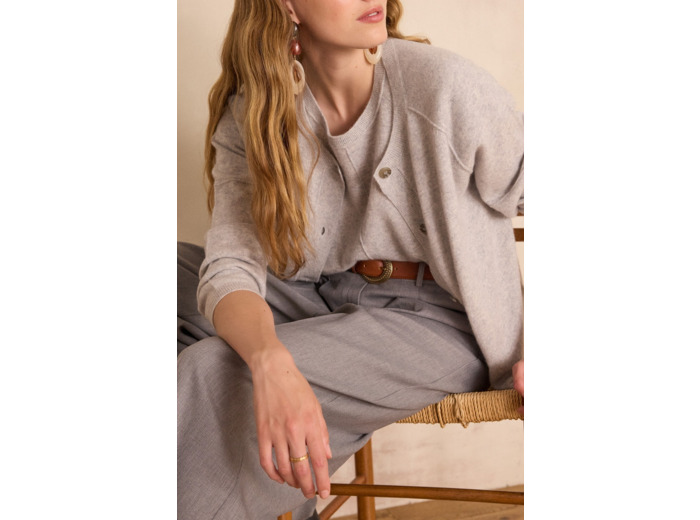 Cardigan BILLY en 100% cachemire