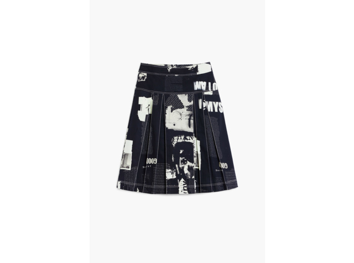 Jupe Courte En Tissu – Femme