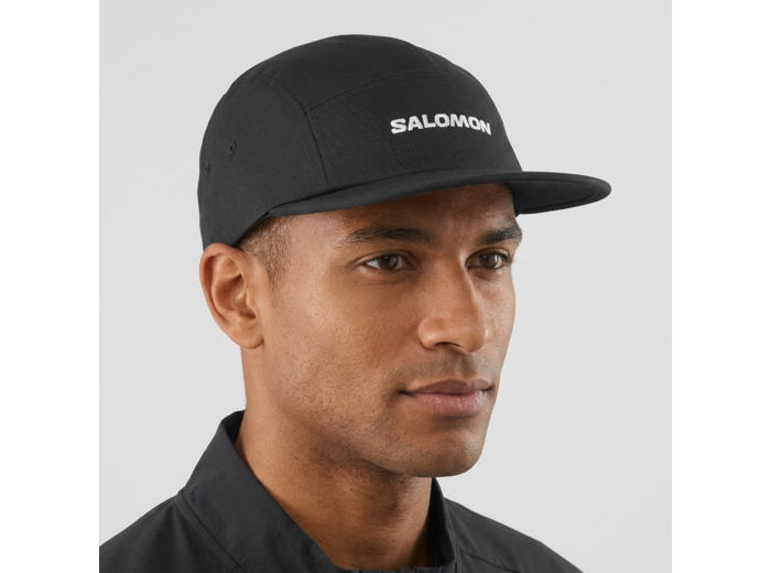 Cap 5 Panel Deep Black