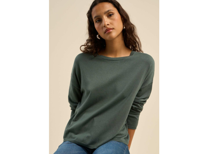 Pull uni col bateau