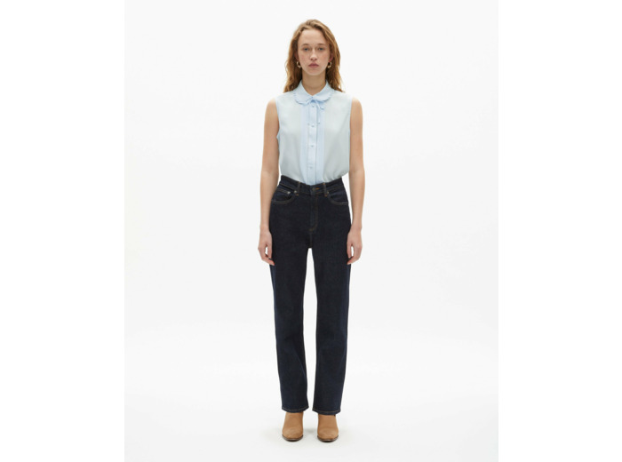Chemise manche courte baby blue