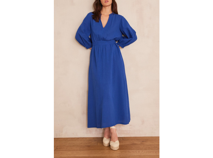 Robe longue MIRANA en coton