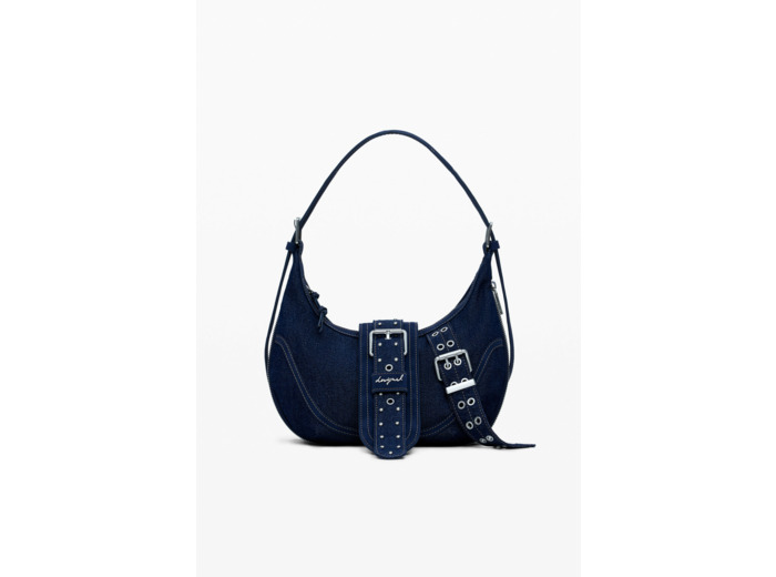 Sac Porté Épaule En Denim