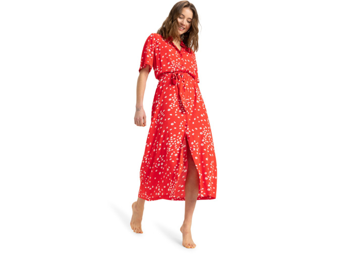 Robe Roxycoloris Rouge Vif