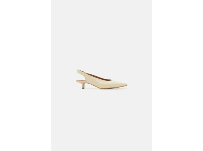 Sandales escarpi en cuir naturel