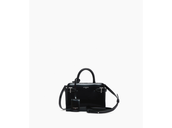 Mini sac à main Emilie en cuir verni