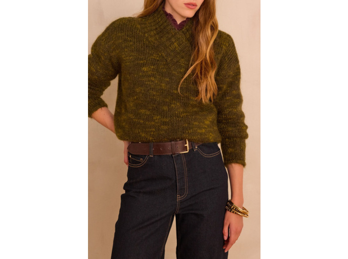 Pull BRONSON en mohair et laine