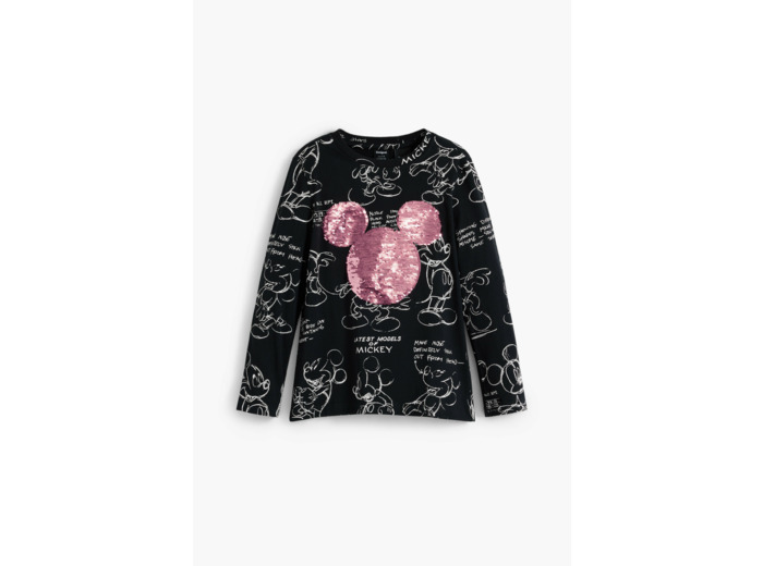 T-Shirt À Manches Longues En Maille – Fille