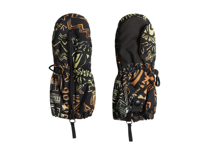 Mittens Quiksilver Kids Green