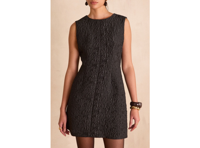 Robe en jacquard sans manches REINE