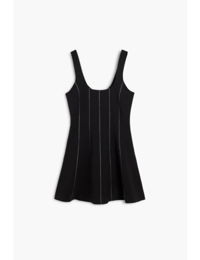 Robe Sans Manches En Maille – Femme
