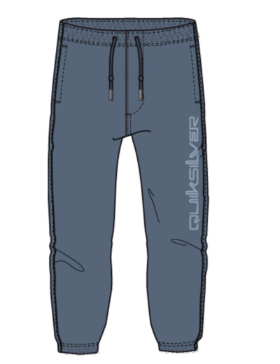 Pantalon Polaire Quiksilver Bleu