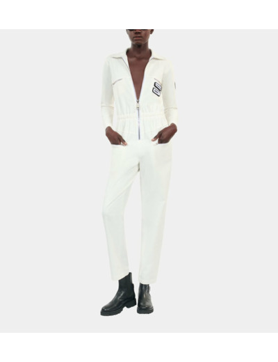 Combinaison the kooples x carolina ritzler écrue en coton ecru