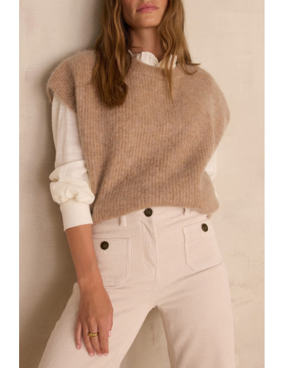 Pull chauve-souris BOHEME en mohair