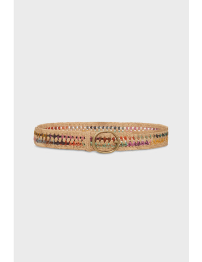 Ceinture en raphia - PALOMA
