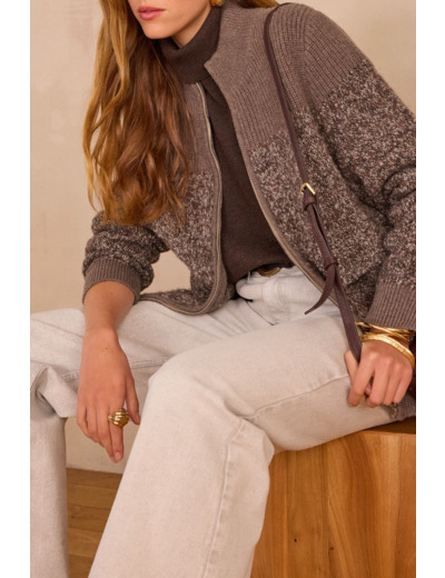 Cardigan CLAUDIO BIS en laine