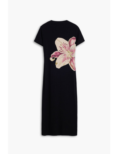 Robe À Manches Courtes En Maille – Femme