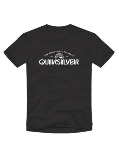 Tee Quiksilver Noir Classique
