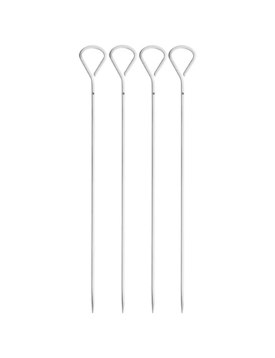 Petites brochettes pour barbecue ensemble de 4 pièces