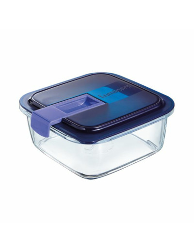 Boite carrée 122cl bleu Easy Box