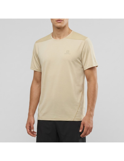 Outline Ss Tee White Pepper