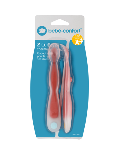 Bebeconfort 2 cuillères souples thermosensibles Miscel