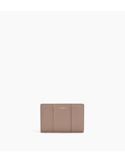 Portefeuille moyen modèle Juliette en cuir grainé