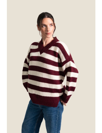 Pull femme en maille Flavine