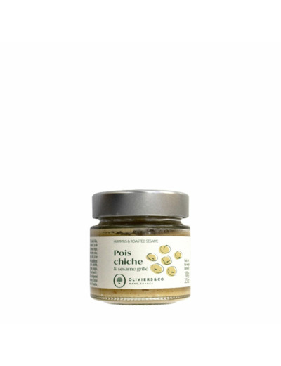 Tartinable pois chiches et sésame grillé