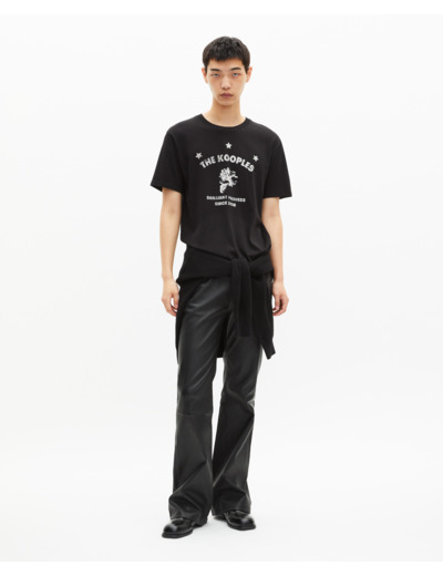 T-shirt avec sérigraphie noir black