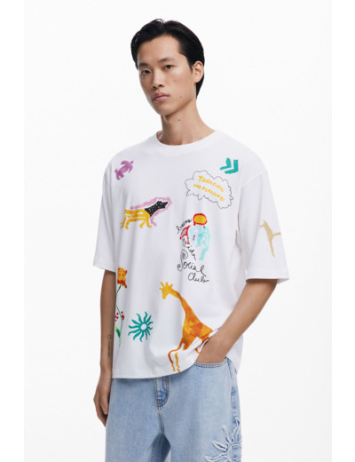 T-Shirt À Manches Courtes En Maille – Homme