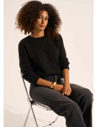 Gilet maille scintillante