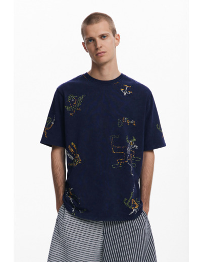 T-Shirt À Manches Courtes En Maille – Homme