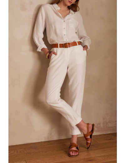 Pantalon en lin PAOLO