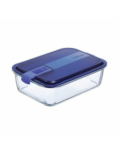 Boite rectangulaire 197cl bleu Easy Box