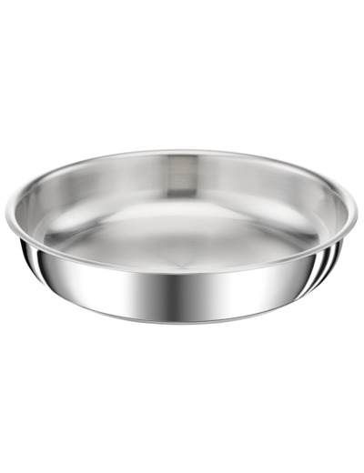 Poêle 24cm, Ingenio Préférence, manche amovible, Inox, Induction