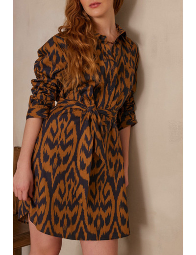 Robe chemise LISEA en coton