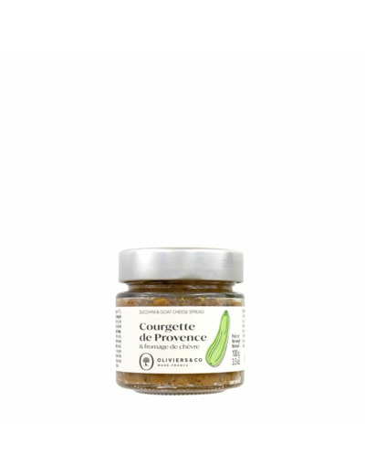 Tartinable Courgette & Fromage de Chèvre