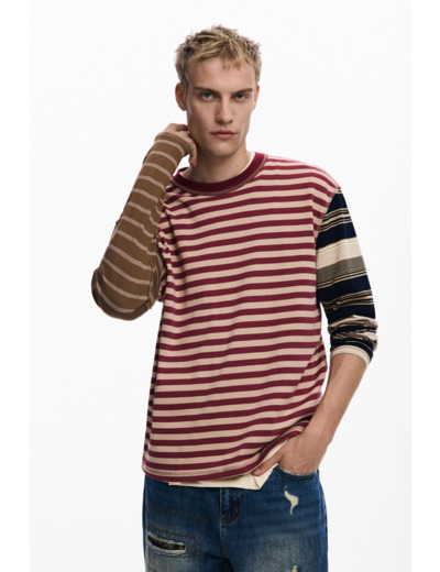 T-Shirt À Manches Longues En Maille – Homme