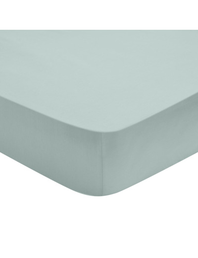 Drap Housse Influence Percale Glacier