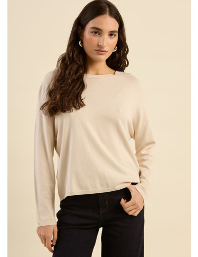 Pull uni col bateau