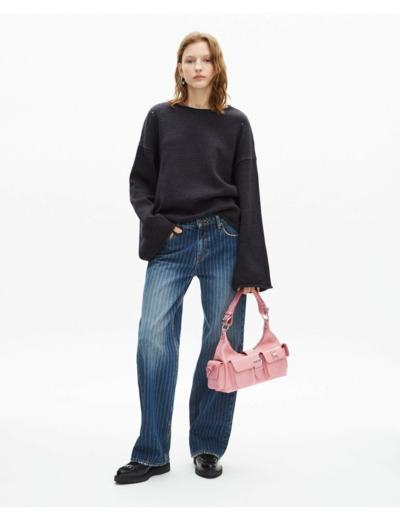 Pull manches larges dark grey