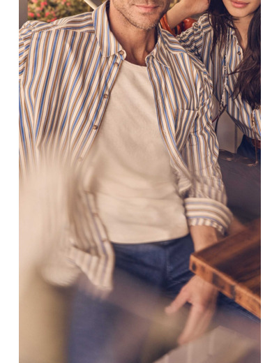 Chemise unisexe en coton THOMAS