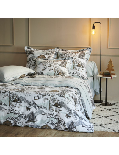 Housse de couette Montagne | Flanelle | Tradition des Vosges