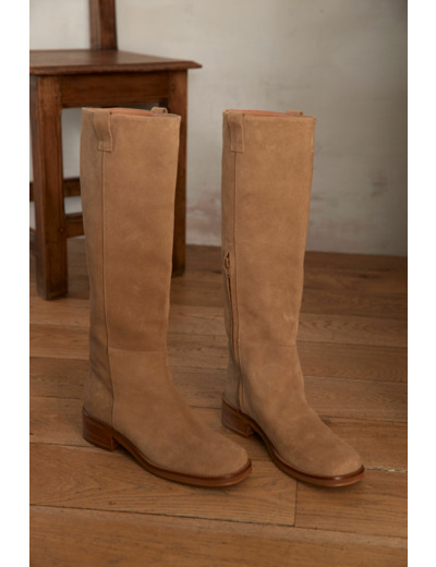 Bottes ROMANE en cuir