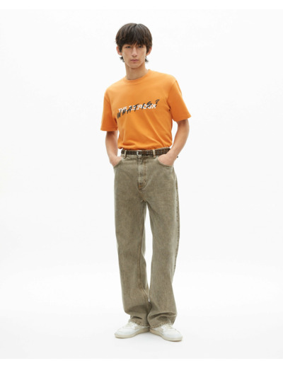 T-shirt manches courtes what is ? abricot