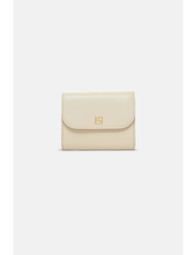 Porte-cartes sully en cuir naturel