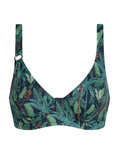 haut de Maillot de bain forme soutien-gorge avec armatures